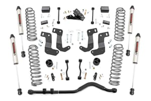 Rough Country 3.5 Inch Lift Kit | C/A Drop | Stage 1 | V2 | Jeep Wrangler Unlimited (24-26)