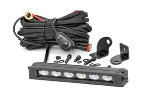 Rough Country 6 Inch Black Series LED Light Bar | Slim Line
