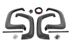 Fender Flares - Pocket Fender Flares | G7C Red Hot | Chevy Silverado 2500 HD/3500 HD (20-26)