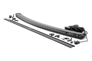 Rough Country 50 Inch Black Series LED Light Bar | Curved | Single Row