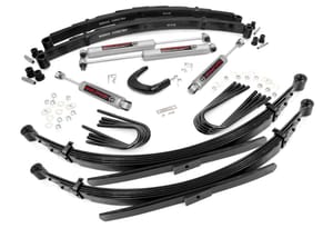 Rough Country 4 Inch Lift Kit | 52 Inch RR Springs | Chevy/GMC 3/4-Ton Suburban/C25/K25 Truck (77-87)