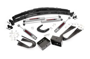 Rough Country 4 Inch Lift Kit | RR Blocks | Chevy/GMC C10/K10 Truck & SUV/K5 Blazer (73-76)