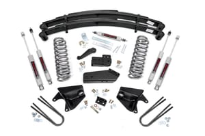 Rough Country 4 Inch Lift Kit | Rear Springs | Ford F-150 4WD (1980-1996)