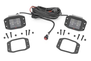 Rough Country 2 Inch Spectrum Series LED Light Pods | Flush Mount