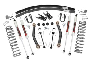 Rough Country 4.5 Inch Lift Kit | M1 | Rear AAL | Jeep Cherokee XJ 2WD/4WD (1984-2001)
