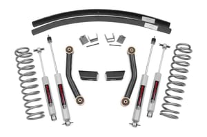 Rough Country 3 Inch Lift Kit | Series II | RR AAL | Jeep Cherokee XJ 2WD/4WD (1984-2001)