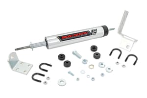 Rough Country V2 Steering Stabilizer | 0-3 Inch Lift | Chevy/GMC Sierra 1500/Silverado 1500/Tahoe/Yukon (92-06)