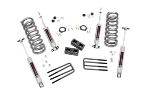 Rough Country 2 Inch Lift Kit | Chevy/GMC 1500 Truck & SUV 2WD (1988-1999)
