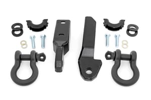Tow Hitches & Recovery - Tow Hook to Shackle Bracket | D-Ring Combo | Chevy/GMC 1500 Truck & SUV (88-99)