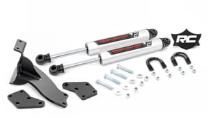 Steering Stabilizers - V2 Steering Stabilizer | Dual | 2.5-8 Inch Lift | Ram 2500 (14-26)/3500 (13-26)