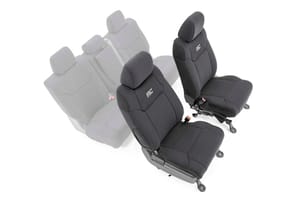 Interior & Floor Mats - Seat Covers | Front W/ Console Cover | Toyota Tundra 2WD/4WD (2014-2021)