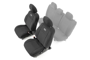 Interior & Floor Mats - Seat Covers | Front | Double Cab | Toyota Tacoma 2WD/4WD (2016-2023)