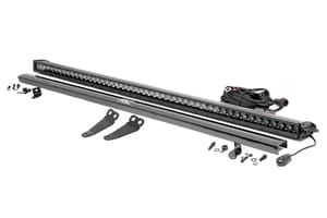 LED Lighting - LED Light Kit | Lower Windshield | 50" Black Single Row | Polaris General XP 4 1000