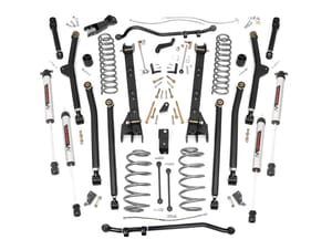 Rough Country 4 Inch Lift Kit | Long Arm | V2 | Jeep Wrangler TJ 4WD (1997-2006)