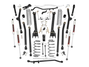 Rough Country 4 Inch Lift Kit | Long Arm | M1 | Jeep Wrangler TJ 4WD (1997-2006)