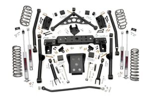 Rough Country 4 Inch Lift Kit | Long Arm | Jeep Grand Cherokee WJ 4WD (1999-2004)