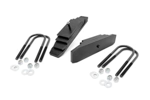 Rough Country 2 Inch Leveling Kit | Leaf Block | Ford F-250/F-350 Super Duty 4WD (99-04)