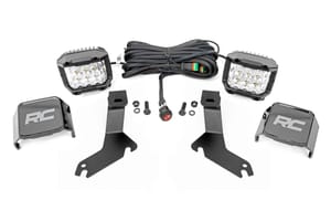 LED Lighting - LED Light Kit | Ditch Mount | 3" OSRAM | Wide | Chevy Silverado 1500 (99-06)/Tahoe (00-06)