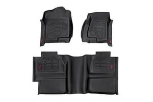 Rough Country Sure-Fit Floor Mats | FR & RR | Chevy/GMC 1500 (99-06 & Classic)