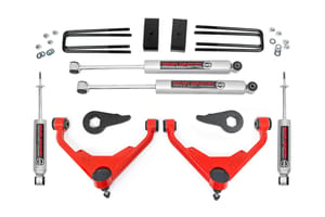 Rough Country 3 Inch Lift Kit | FK/FF Code | Chevy/GMC Sierra/Silverado 2500 HD Suburban/Yukon XL 2500 (01-10)