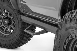 Rough Country SRL2 Adjustable Aluminum Step | 2 Door | Ford Bronco (2 Door) 4WD (2021-2026)