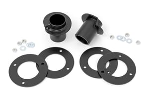 Rough Country 3/4 Inch Front Leveling Kit | Lowers Rear 1.5 Inches | Ford F-150 Lightning (22-26)