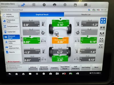 Alignment service at LR Wheels N Lifts Tampa