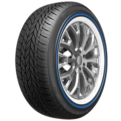 Vogue Custom Built Radial VIII White/Blue tire