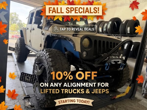Save 10% on any custom alignment