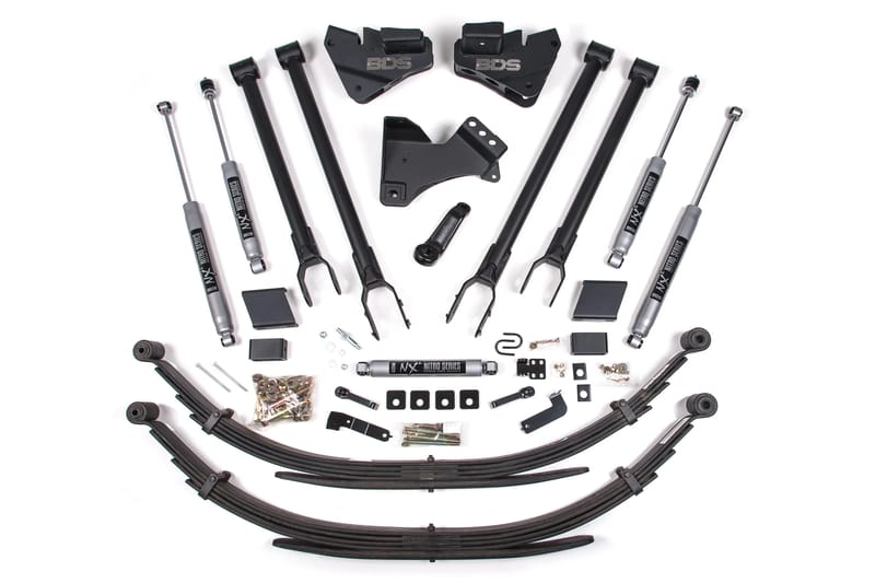 BDS Suspension 4in Front 4-Link C/O /2in Rear -3 Leaf