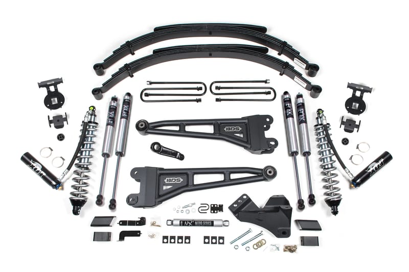 BDS Suspension 17-19 Ford F250-F350 4in. Radius Arm Suspension coilover kit  - Diesel engine