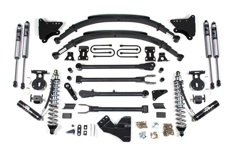BDS Suspension 11-16 F250 4in 4-Link coilover  withRr springs -  Diesel engine