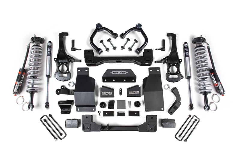 BDS Suspension 4in. Coilover Suspension System - Diesel engine