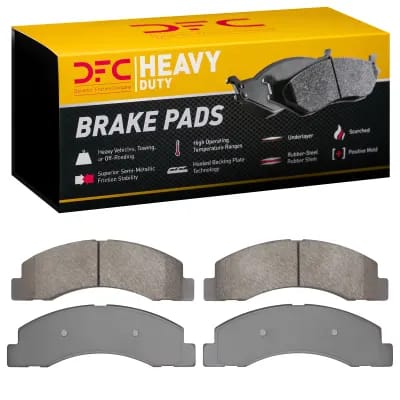 Dynamic Friction Company Heavy-Duty Brake Pads Without Hardware Kit 1214075600