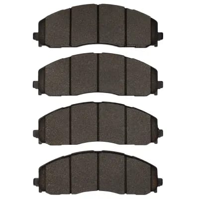 Dynamic Friction Company Ultimate Duty Performance Brake Pads without Hardware Kit 1400249000