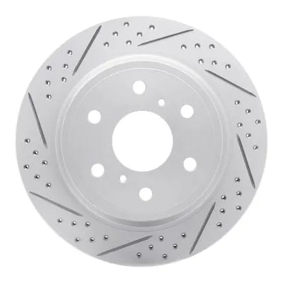 Dynamic Friction Company Geoperformance Rotor - Drilled and Slotted 83048053L