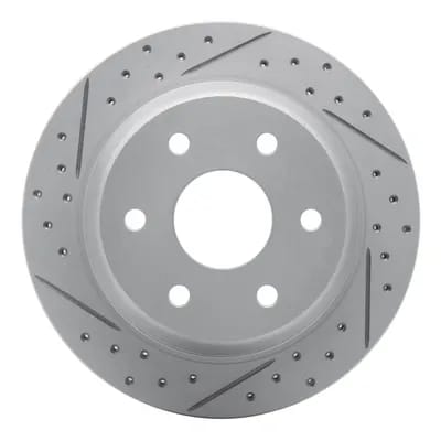 Dynamic Friction Company Geoperformance Rotor - Drilled and Slotted 83048041L