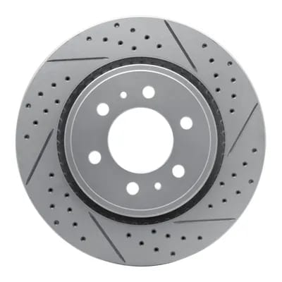 Dynamic Friction Company Geoperformance Rotor - Drilled and Slotted 83054204R
