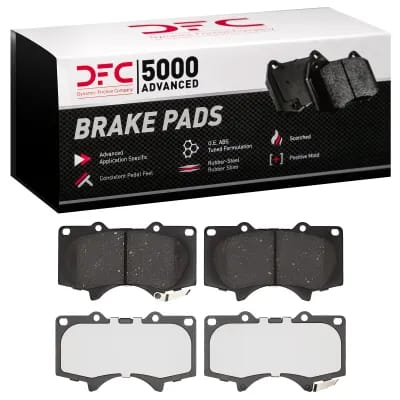 Dynamic Friction Company 5000 Advanced Brake Pads Without Hardware Kit 1551097600
