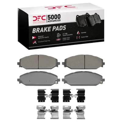 Dynamic Friction Company 5000 Advance Brake Pads With Hardware Kit 1551217901