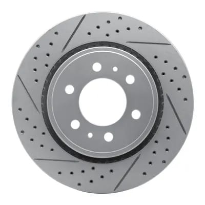 Dynamic Friction Company Geoperformance Rotor - Drilled and Slotted 83054204L