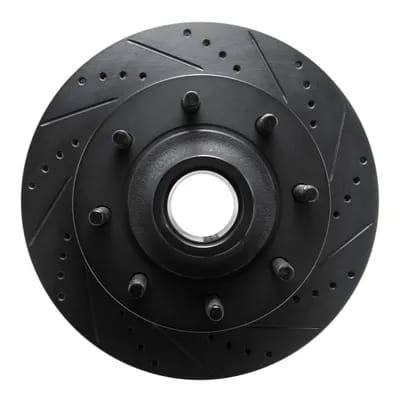 Dynamic Friction Company Brake Rotor - Drilled and Slotted - Black 63354190R