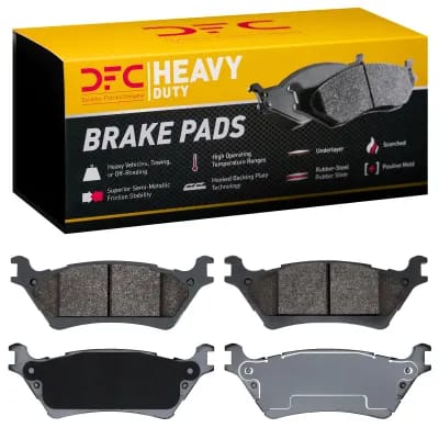 Dynamic Friction Company Heavy-Duty Brake Pads Without Hardware Kit 1214160200