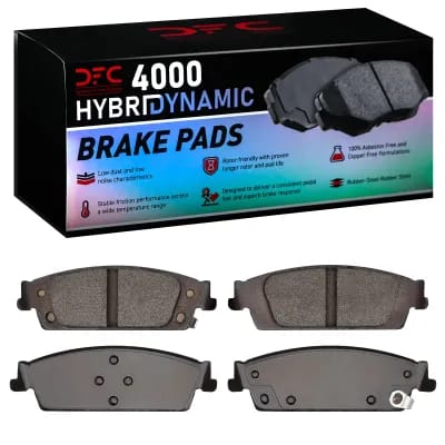 Dynamic Friction Company 4000 HybriDynamic Brake Pads Without Hardware Kit 4000119410