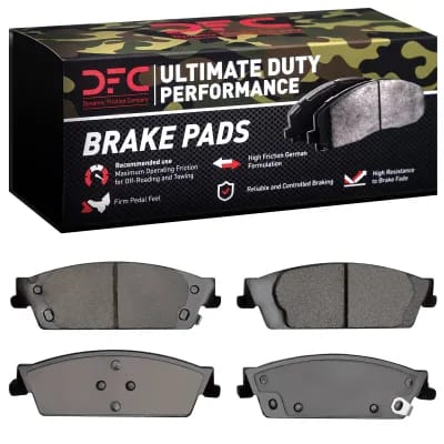 Dynamic Friction Company Ultimate Duty Performance Brake Pads without Hardware Kit 1400119410