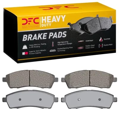 Dynamic Friction Company Heavy-Duty Brake Pads Without Hardware Kit 1214075700