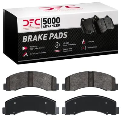 Dynamic Friction Company 5000 Advanced Brake Pads Without Hardware Kit 1552208700