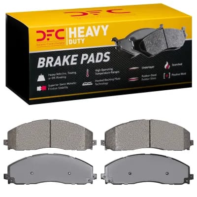 Dynamic Friction Company Heavy-Duty Brake Pads Without Hardware Kit 1214168000