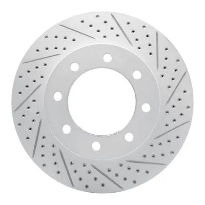 Dynamic Friction Company Geoperformance Rotor - Drilled and Slotted 83054223R