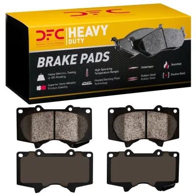 Dynamic Friction Company Heavy-Duty Brake Pads Without Hardware Kit 1214097600